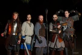 A mixed group of Viking inspired characters (Photo by Tony Delov)